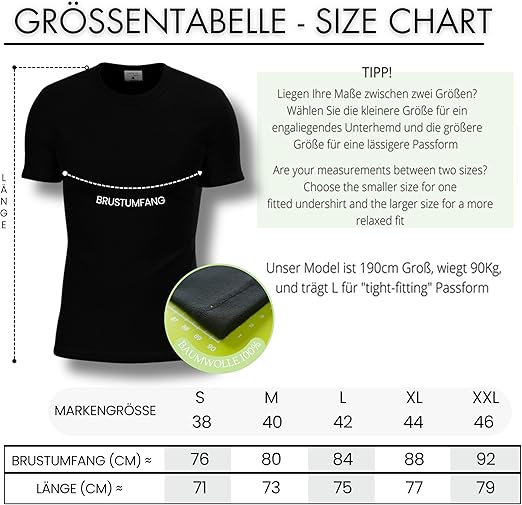 Herren Unterhemd aus Baumwolle – Made in EU (Griechenland)
Ärmelloses Unterhemd für Männer – Hochwertige Qualität aus Europa
Unterhemd kurzarm für Herren – Nachhaltig & fair produziert
Premium Baumwoll Unterhemd – Perfekt für empfindliche Haut